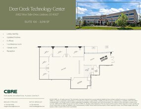 10822 W Toller Dr, Littleton, CO à louer Plan d’étage- Image 1 de 1