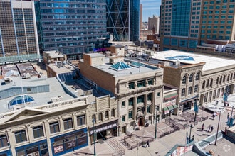 114-116 8th Ave SW, Calgary, AB - Aérien Vue de la carte