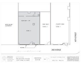 902 2nd Ave, New York, NY for lease Site Plan- Image 1 of 2