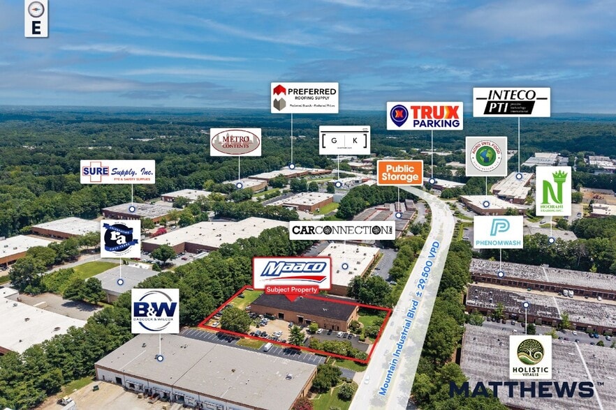 2550 Mountain Industrial Blvd, Tucker, GA à vendre - Photo du bâtiment - Image 3 de 4