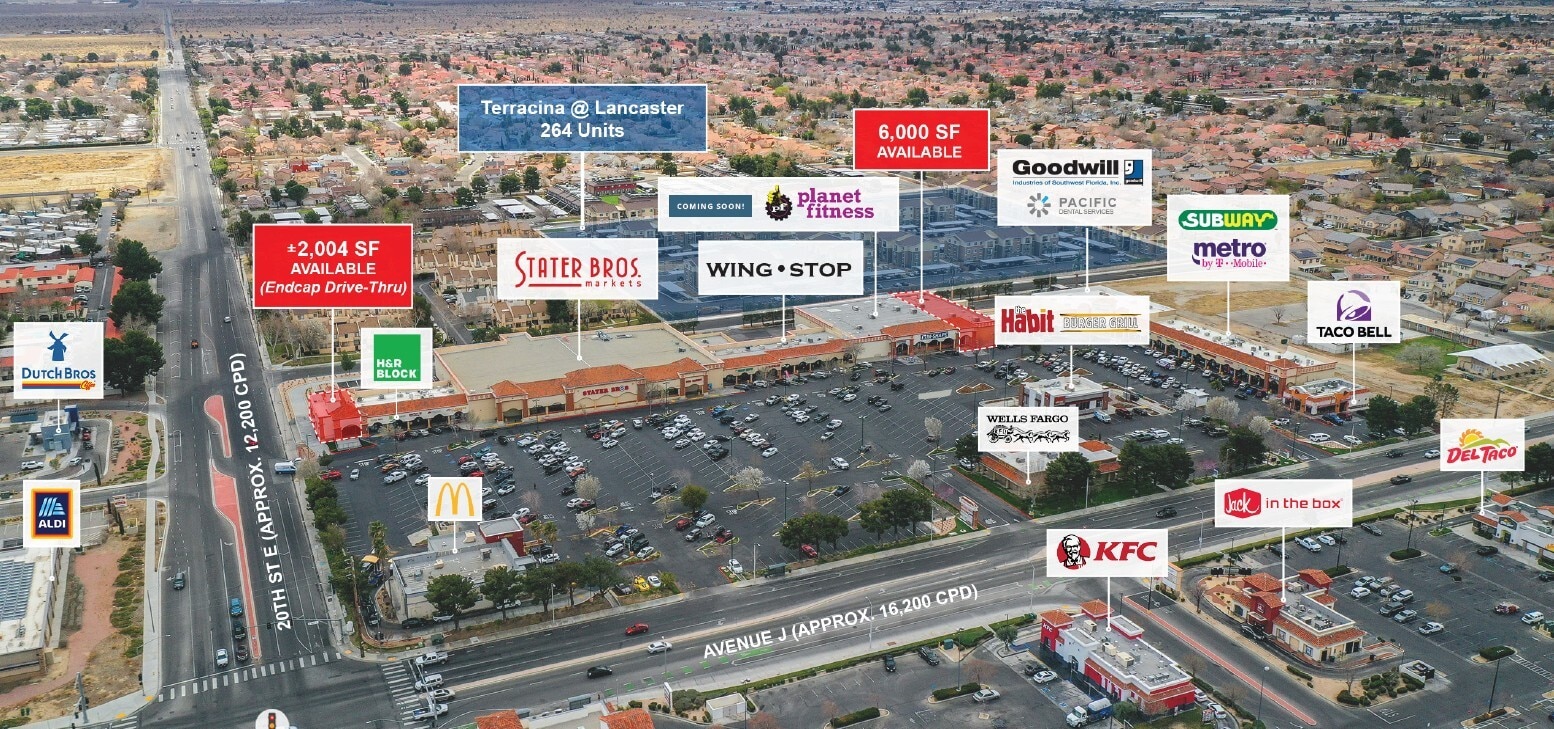 1740-1884 E Avenue J, Lancaster, CA for lease Building Photo- Image 1 of 11