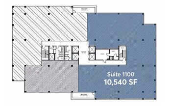 1845 Woodall Rodgers Fwy, Dallas, TX à louer Plan d’étage- Image 1 de 1
