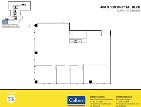 300 Continental Blvd, El Segundo, CA for lease Floor Plan- Image 1 of 1