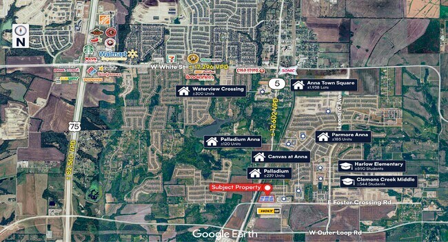 Plus de détails pour E. Foster Crossing, Anna, TX - Terrain à vendre