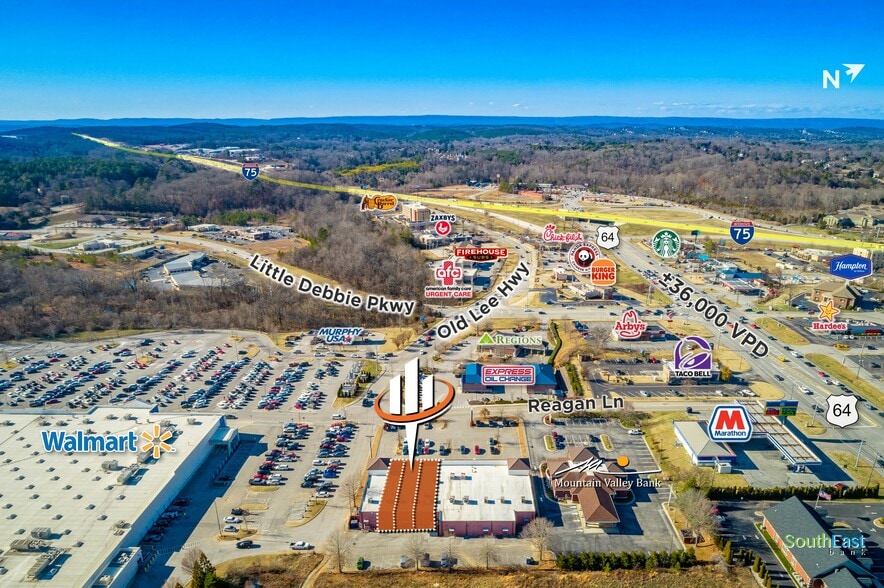 5910 Reagan Ln, Ooltewah, TN for lease - Building Photo - Image 3 of 9