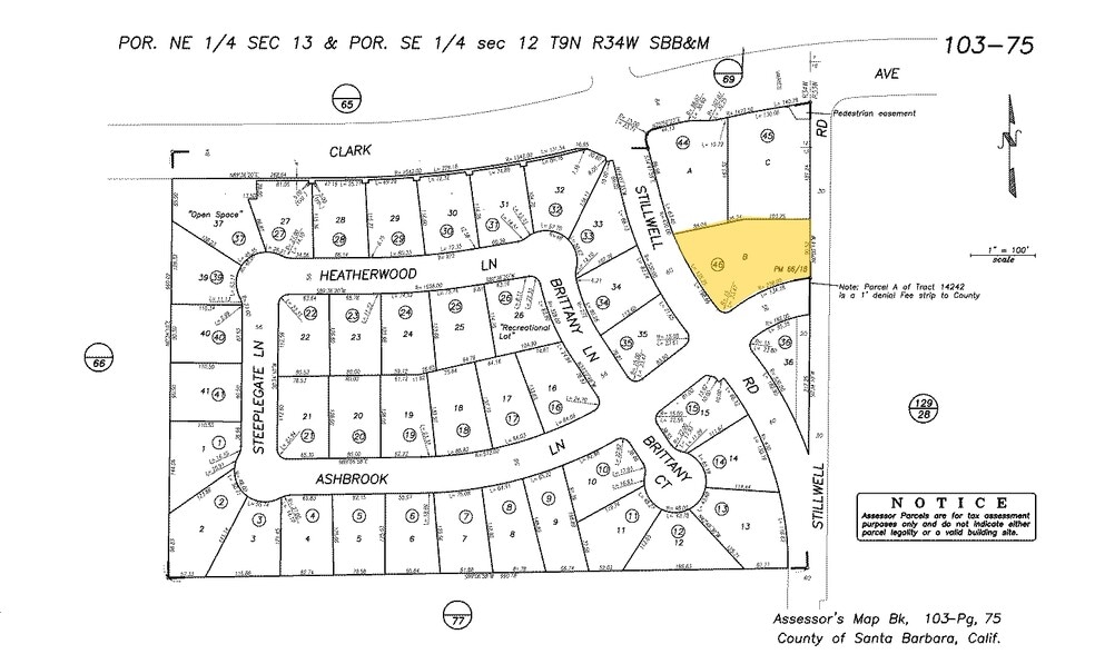 1604 E Clark Ave, Santa Maria, CA for sale - Plat Map - Image 2 of 2
