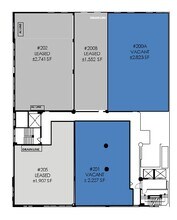 309 E 8th St, Los Angeles, CA à louer Plan d’étage- Image 2 de 2