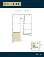 917 Franklin St, Houston, TX for lease Floor Plan- Image 1 of 1