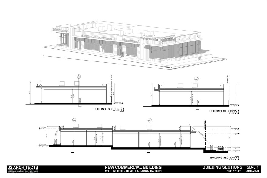 121 E Whittier Blvd, La Habra, CA à louer - Photo du bâtiment - Image 2 de 4