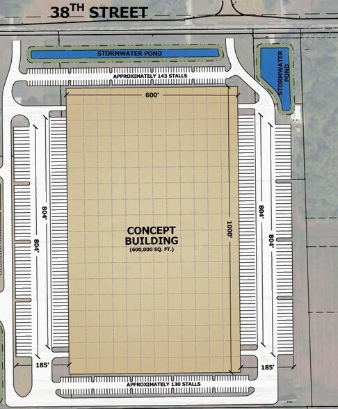 12345 38th St, Kenosha, WI à louer - Photo du bâtiment - Image 1 de 3