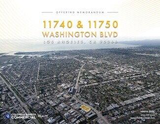 Plus de détails pour 11740-11750 W Washington Blvd, Los Angeles, CA - Terrain à vendre