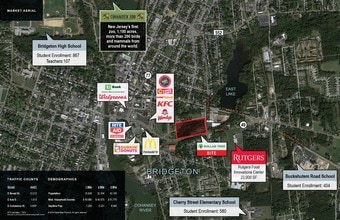 399 E Broad St, Bridgeton, NJ - AERIAL map view