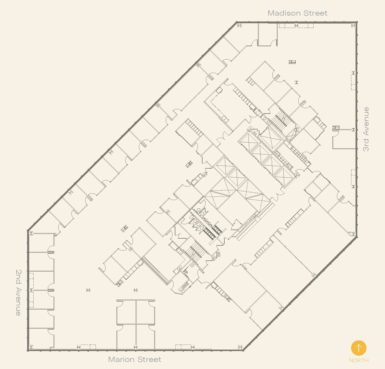 999 3rd Ave, Seattle, WA for lease Floor Plan- Image 1 of 1