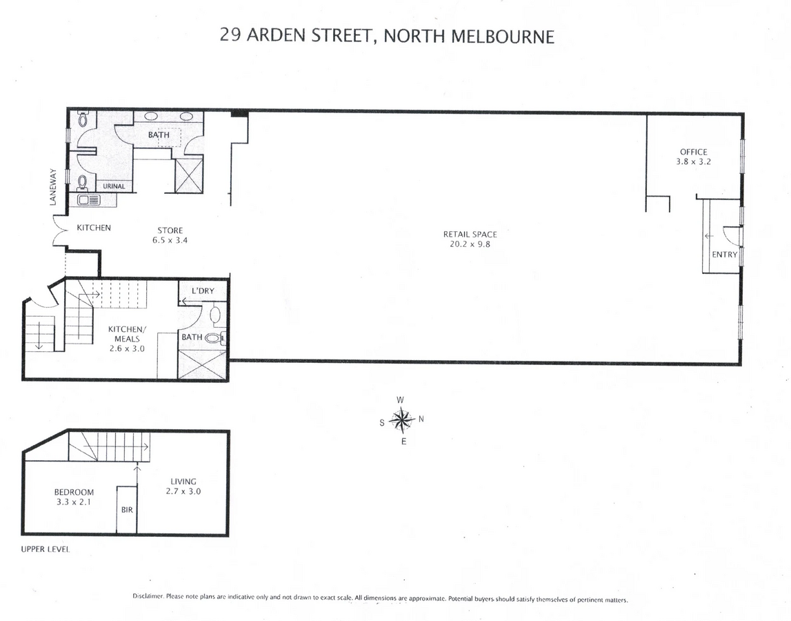 27-29 Arden St, North Melbourne, VIC 3051 - Unité 29 - - Plan d’étage - Image 1 of 1