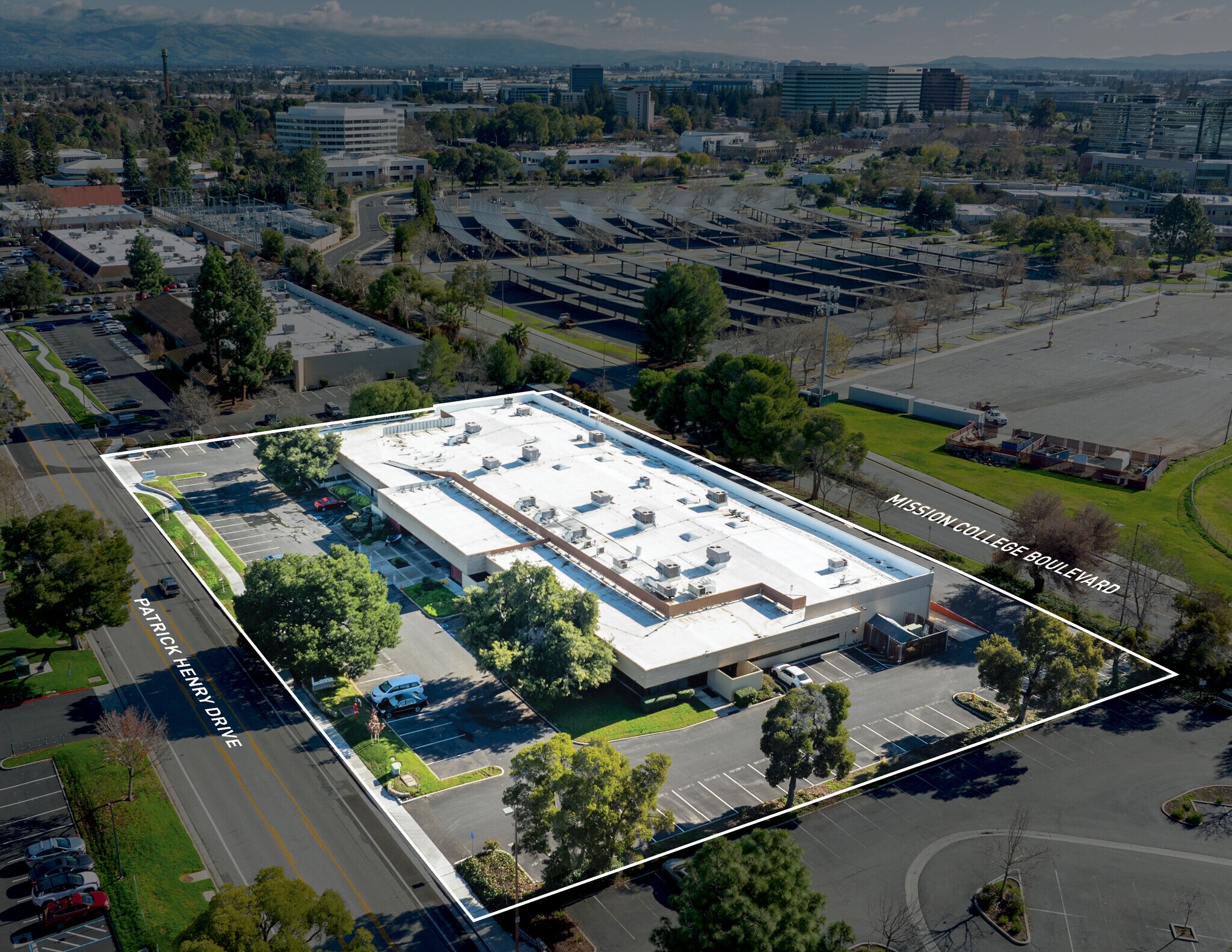 3100-3118 Patrick Henry Dr, Santa Clara, CA à vendre Photo du bâtiment- Image 1 de 1