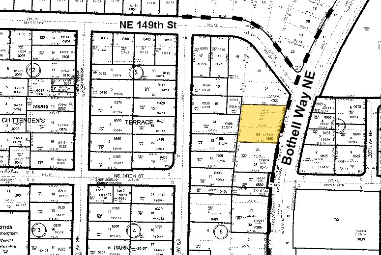 14713 Bothell Way NE, Shoreline, WA à louer - Plan cadastral - Image 2 de 6