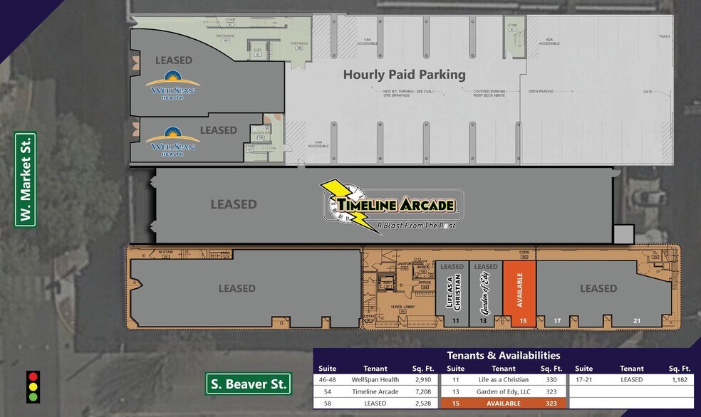 9 S Beaver St, York, PA à louer - Plan de site - Image 2 de 6