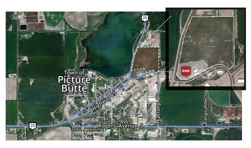 101 Factory Dr, Picture Butte, AB à vendre - Photo du bâtiment - Image 2 de 2