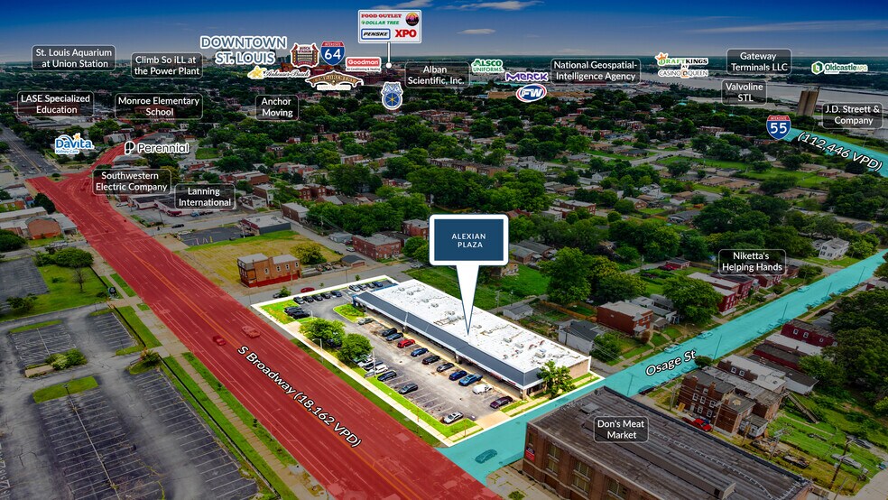 3934-3956 S Broadway, Saint Louis, MO à vendre - Photo du bâtiment - Image 2 de 5