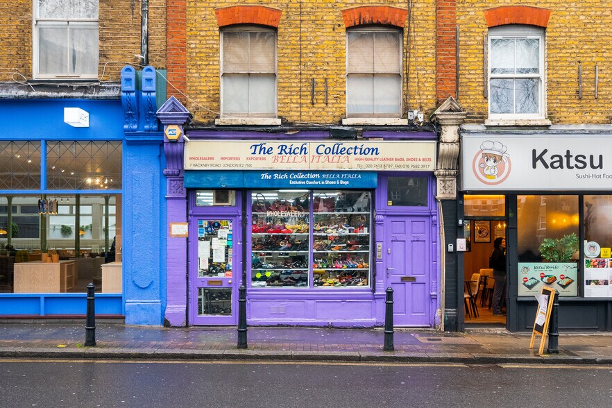 7-7A Hackney Rd, Londres à vendre - Photo du bâtiment - Image 1 de 8