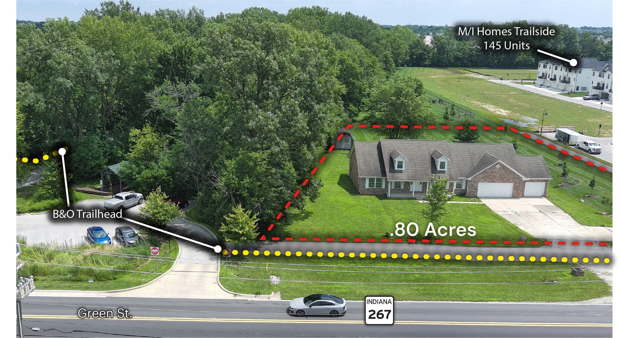 3575 N State Road 267, Brownsburg, IN à vendre Photo du bâtiment- Image 1 de 1