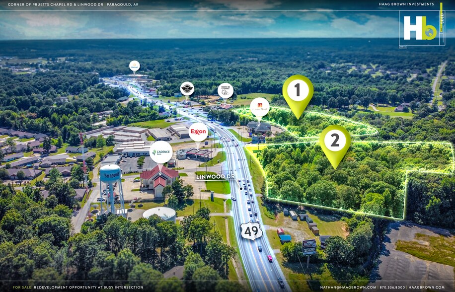 Pruetts Chapel Road, Paragould, AR à vendre - Aérien - Image 2 de 3