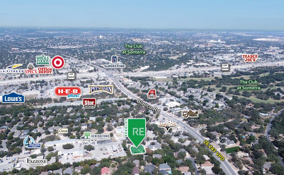 1126-1132 W Blanco Rd, San Antonio, TX à louer - Photo du bâtiment - Image 3 de 9