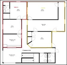510 N Collins St, Joliet, IL à louer Plan d’étage- Image 1 de 1
