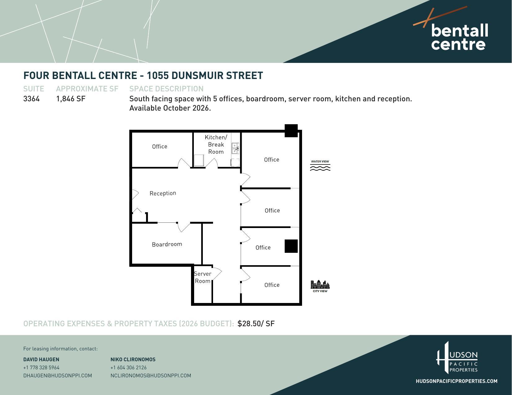 1055 Dunsmuir St, Vancouver, BC for lease Floor Plan- Image 1 of 1