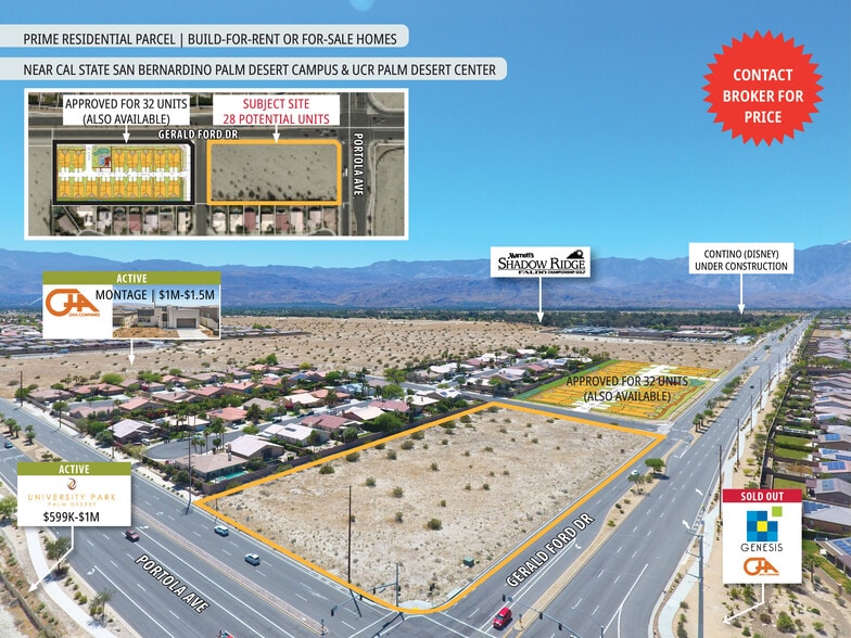 Portola Rd, Palm Desert, CA à vendre - Aérien - Image 1 de 3