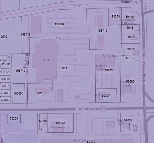 1419-1445 E Walnut St, Seguin, TX à louer - Plan cadastral - Image 2 de 8