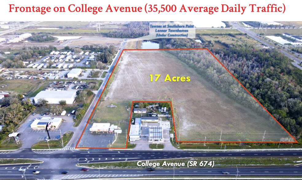 2702 E College Ave, Ruskin, FL à vendre - Photo du bâtiment - Image 3 de 3