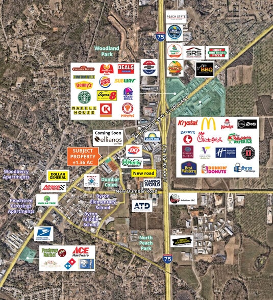 N Georgia 49, Byron, GA for sale - Aerial - Image 2 of 2