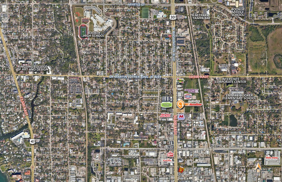 2128 N Washington Blvd, Sarasota, FL à louer - Photo du bâtiment - Image 2 de 2