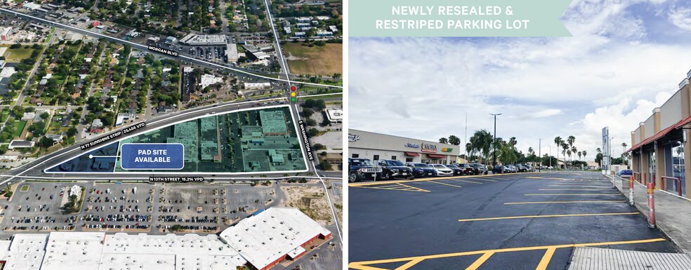 601-727 N 77 Sunshine Strip, Harlingen, TX à louer - Photo du bâtiment - Image 2 de 2