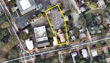 119-123 E Main St, Moorestown, NJ - AERIAL  map view