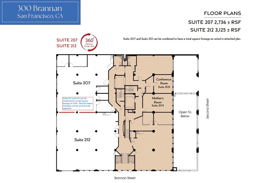 300 Brannan St, San Francisco, CA for lease Floor Plan- Image 1 of 1