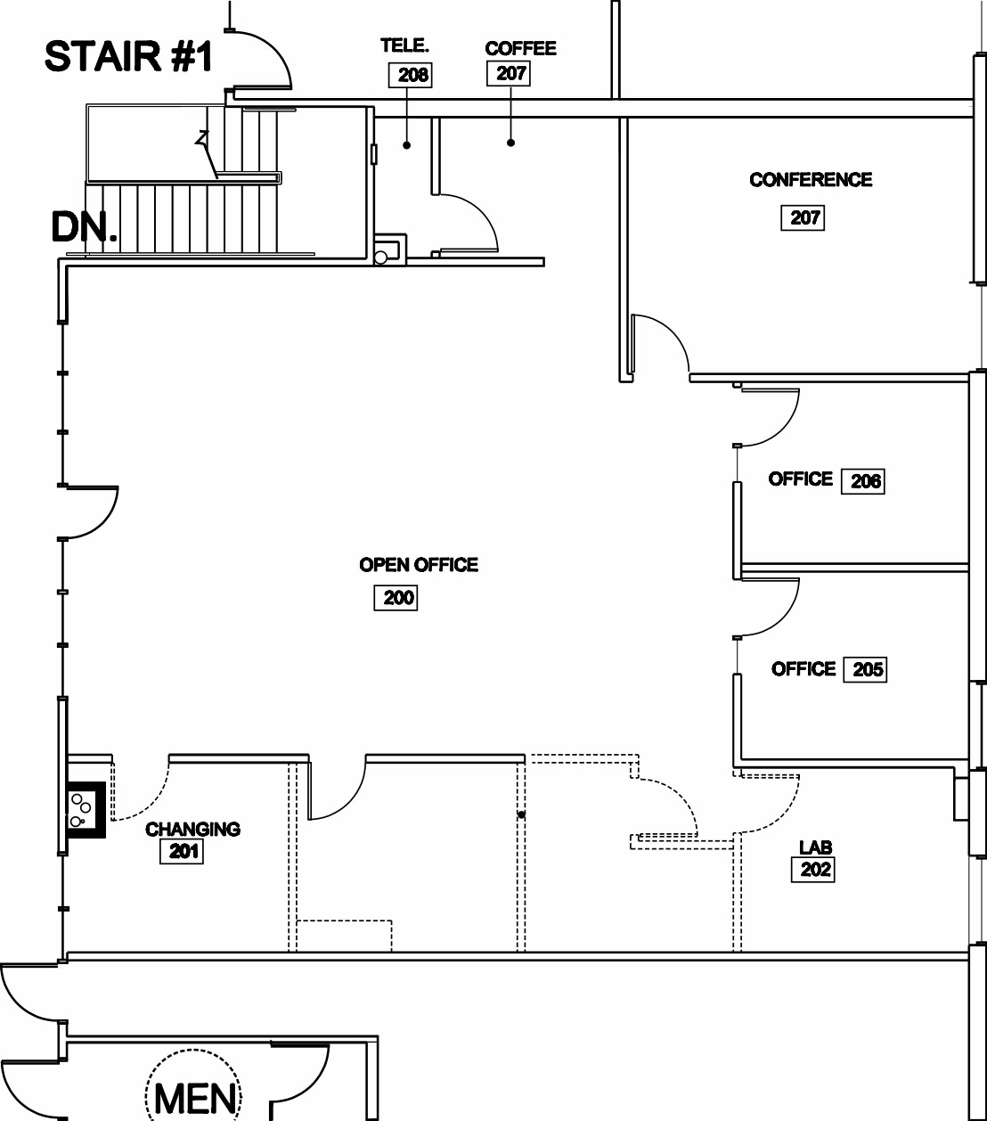150 N Hill Dr, Brisbane, CA à louer Plan d’étage- Image 1 de 1