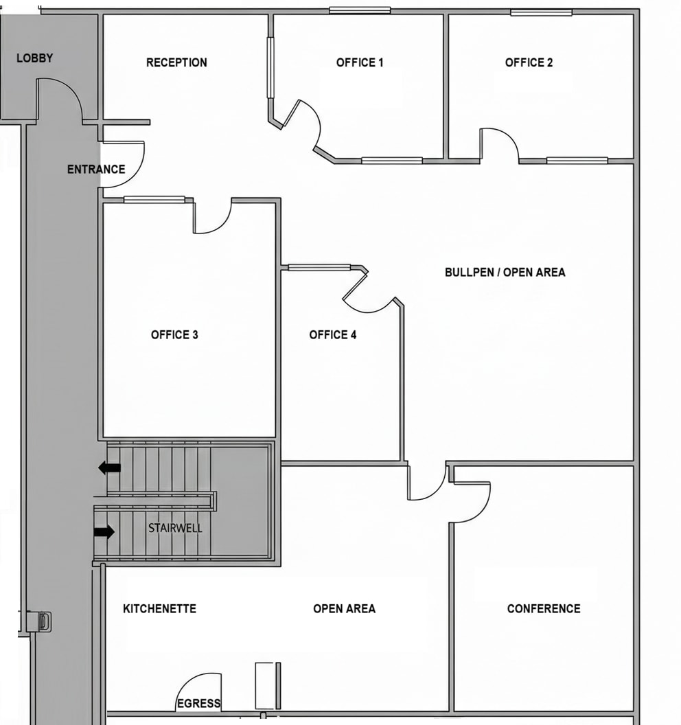 18 Bank St, Summit, NJ à louer Plan d’étage- Image 1 de 10