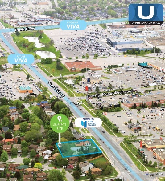 17867 Yonge St, Newmarket, ON à vendre - Plan de site - Image 1 de 1