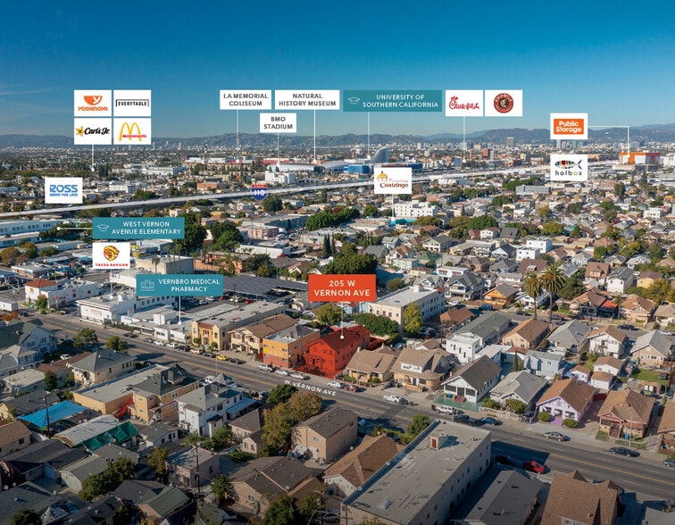 205-207 W Vernon Ave, Los Angeles, CA for sale - Building Photo - Image 2 of 15