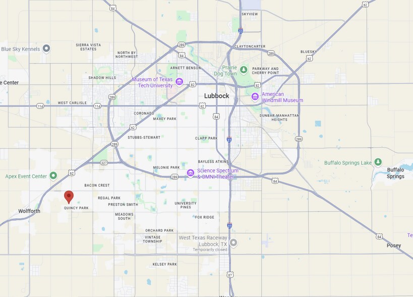 9206 Upland Ave, Lubbock, TX à vendre - Photo principale - Image 1 de 1