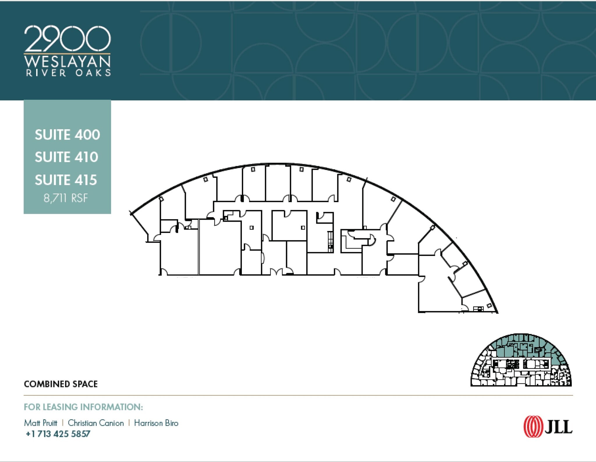 2900 Weslayan St, Houston, TX for lease Floor Plan- Image 1 of 1
