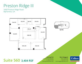 3460 Preston Ridge Rd, Alpharetta, GA à louer Plan d  tage- Image 1 de 1