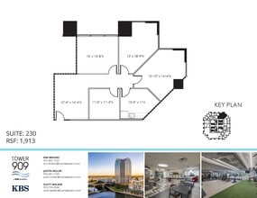 909 Lake Carolyn Pky, Irving, TX à louer Plan d’étage- Image 1 de 1