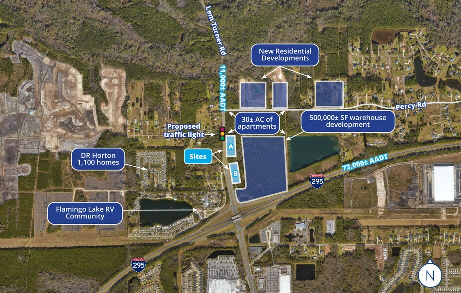 12457 Lem Turner Rd, Jacksonville, FL à louer - Photo du bâtiment - Image 1 de 4