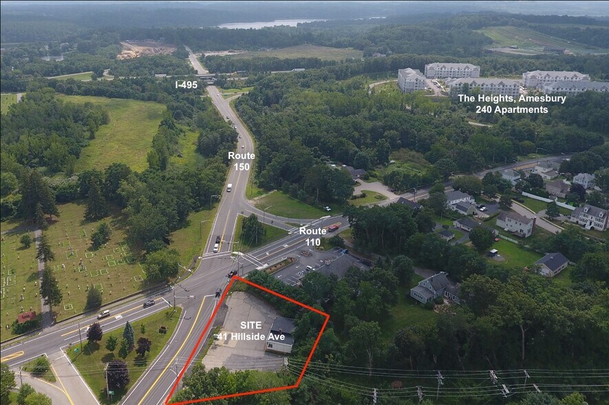 41 Hillside Ave, Amesbury, MA à louer - Aérien - Image 2 de 3