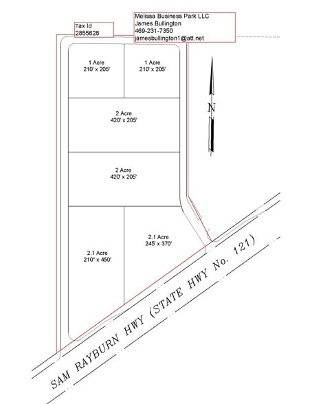 3930 Sam Rayburn Highway, Melissa, TX for sale - Plat Map - Image 1 of 2