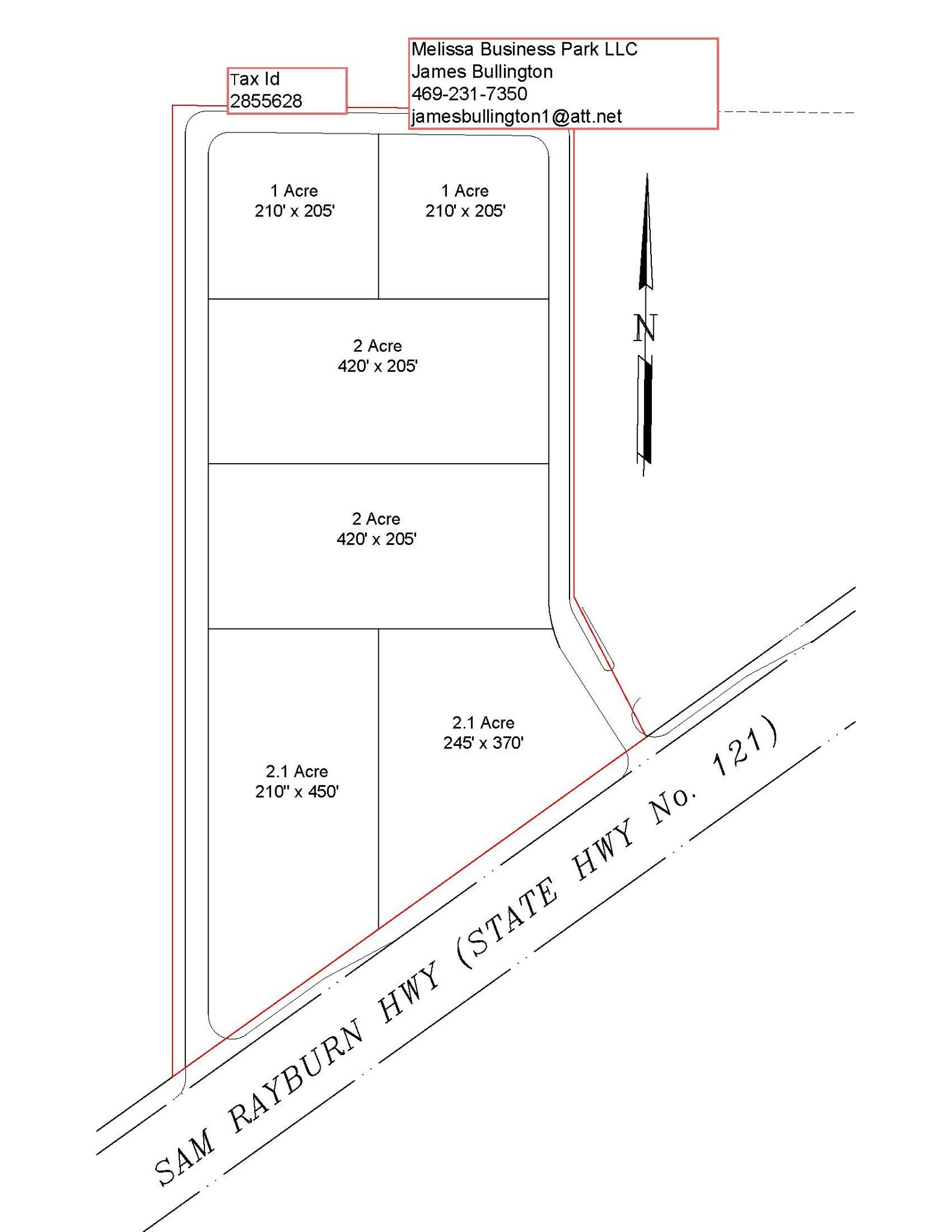 3930 Sam Rayburn Highway, Melissa, TX for sale Plat Map- Image 1 of 3