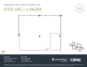 7878 N 16th St, Phoenix, AZ for lease Floor Plan- Image 1 of 1